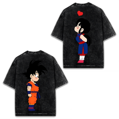 GOKU X CHICHI - COUPLE WASHED TEE
