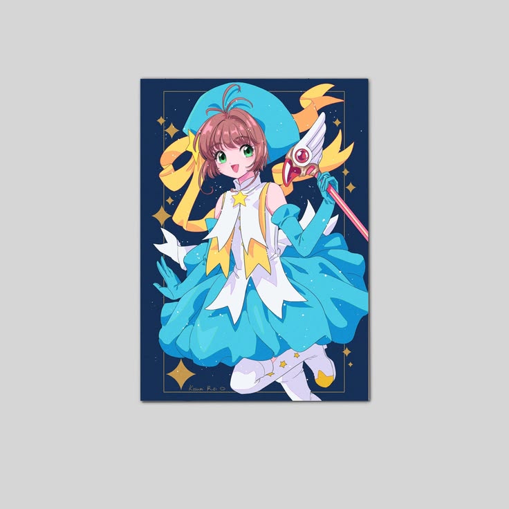 Cardcaptor Sakura, Anime Poster Sakura art Poster Size 24''x36''