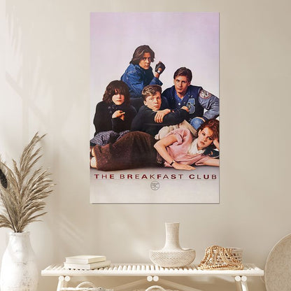 Movie Poster - The Breakfast Club Movie Poster- Vintage Style - Size 24x36