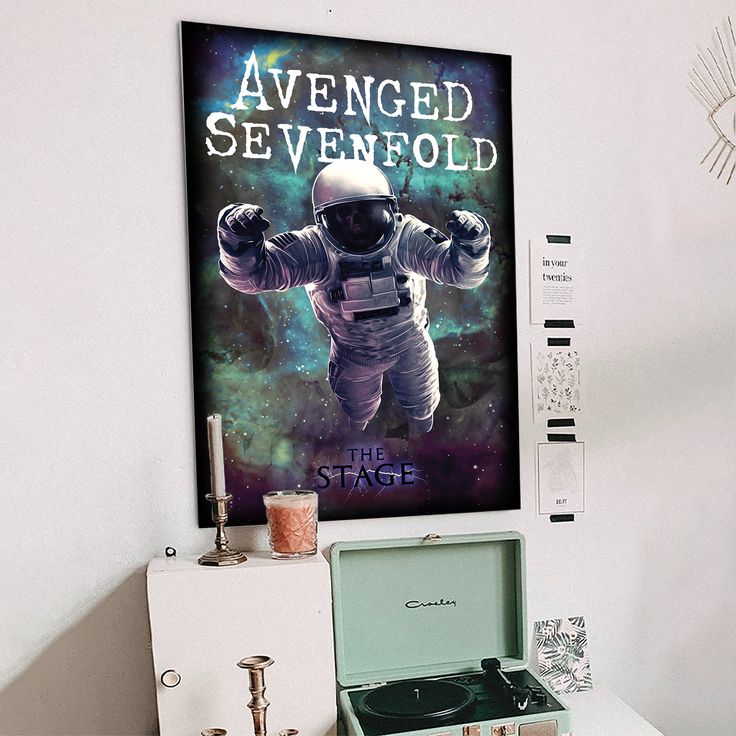 Avenged Sevenfold The Stage Textile Poster Flag Size 24''x36''