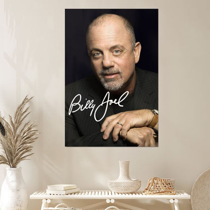BILLY JOEL Music Signed Photo Signed In-Person  Size 24''x36''