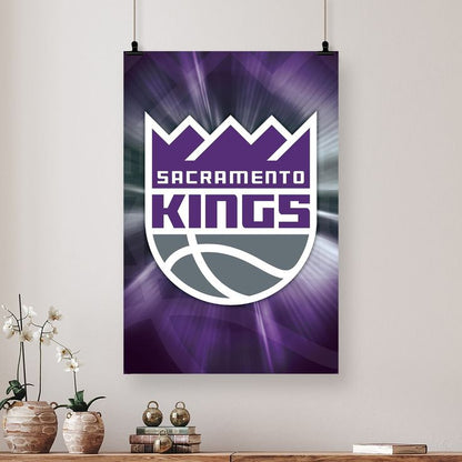 Trends International NBA Sacramento Kings - Maximalist Logo 23 Wall Poster Size 24''x36''