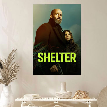 Shelter 2026 Action Movie Poster Home Decor Poster Size 24''x36''