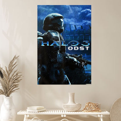 ODST - Key Art Wall Poster Black Framed Version Size 24''x36''