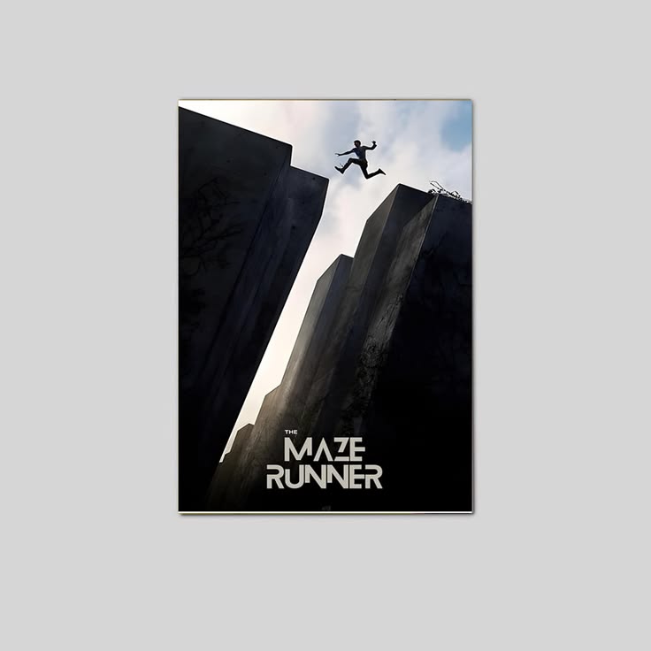 The Maze Runner Poster, Dystopian Movie Wall Art