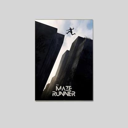 The Maze Runner Poster, Dystopian Movie Wall Art