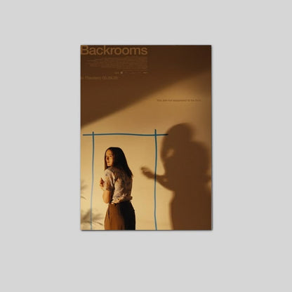 The Backrooms Movie Poster 2026 - Horror Mystery Art