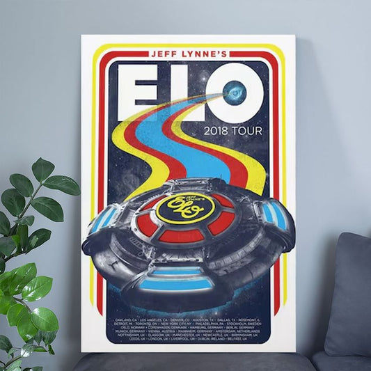 Electric Light Orchestra Concert Tour 2018 Poster Size 24''x36''