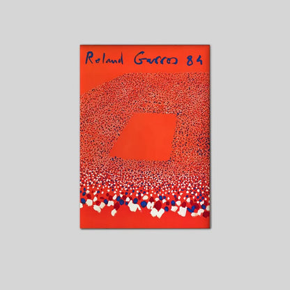 Roland Garros 1984 Posster, Home Decor Poster Full Size 24''x36''