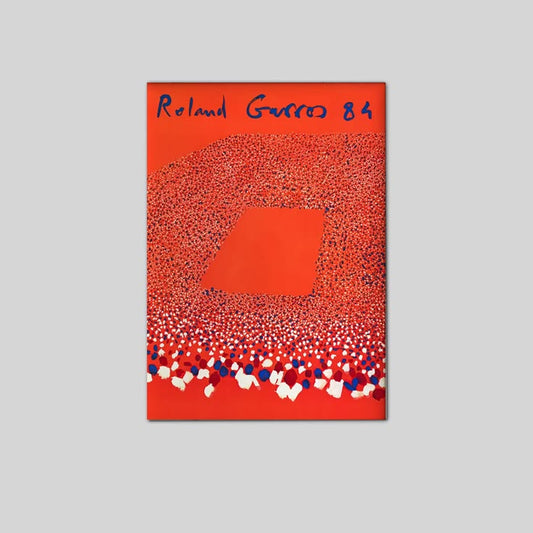 Roland Garros 1984 Posster, Home Decor Poster Full Size 24''x36''