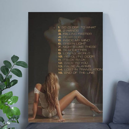 Tate McRae So Close To What   Poster for Room Decor Size 24''x36''