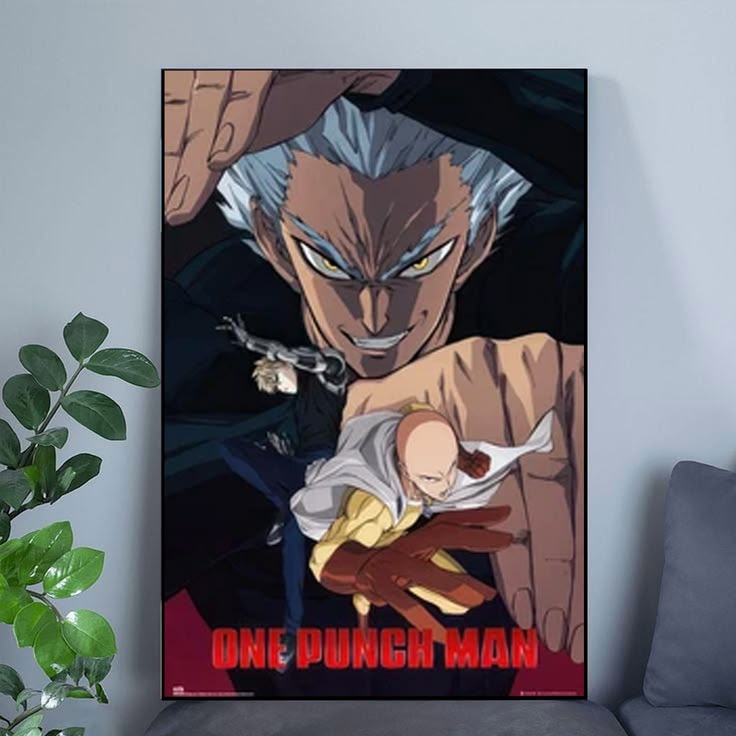 One Punch Man Anime Poster