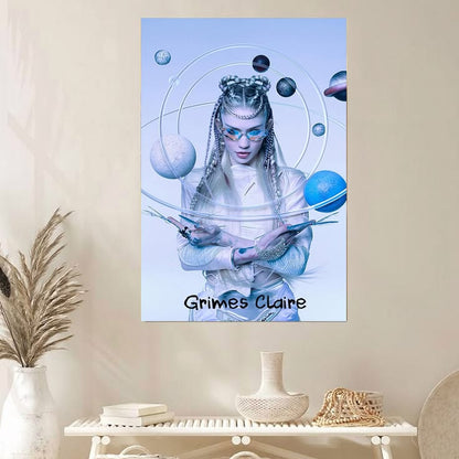 Grimes Claire Poster Home Decor Poster Size 24''x36''