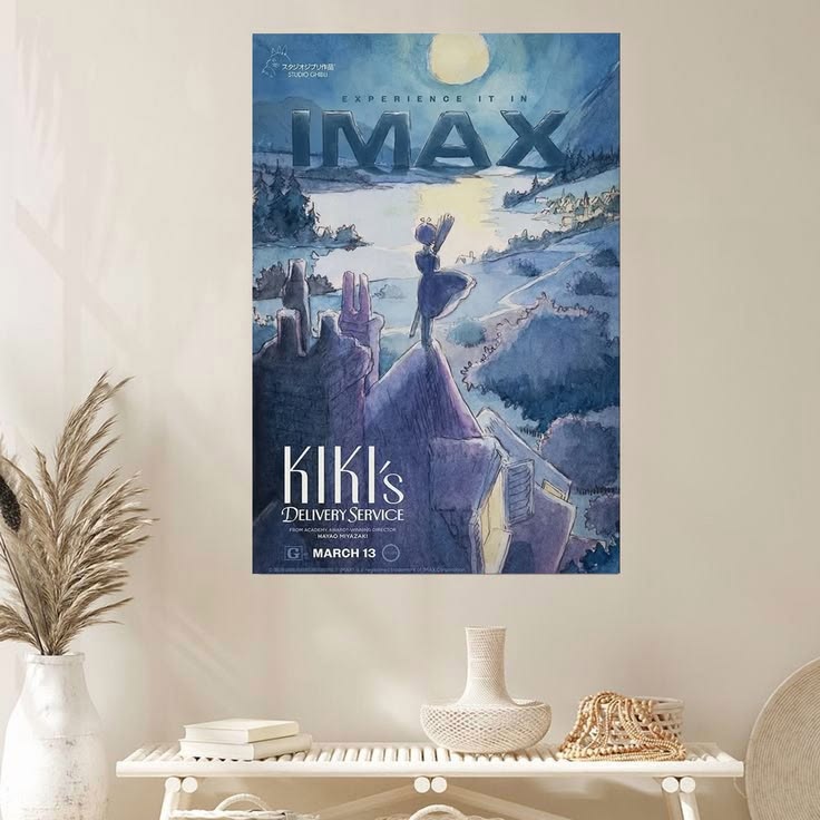 Kikis Delivery Service IMAX Experience March 13 Poster Size 24''x36''