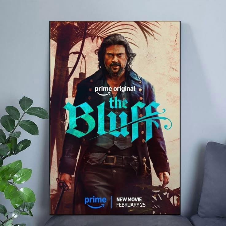 The Bluff Action Crime Movie February 2026 Poster Size 24''x36''