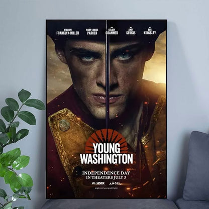 Young Washington 2026 Movie Poster Poster Size 24''x36''