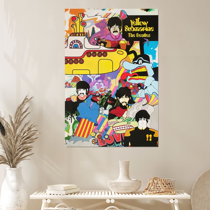 The B.eat.les - Yellow Submarine Poster Size 24''x36''