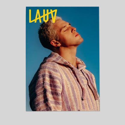 Music Poster- Lauv Singer - Vintage Style - Size 24x36