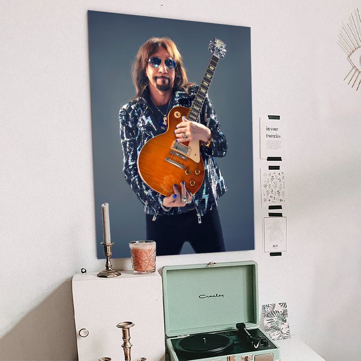 Music Poster Ace Frehley Poster Size 24''x36''