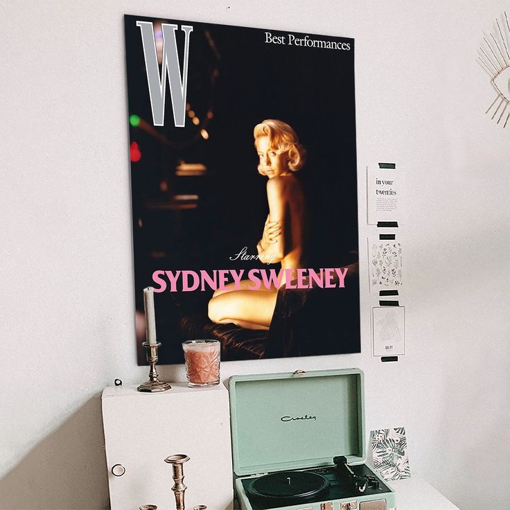 Sydney Sweeney Power of W Poster Size 24''x36''