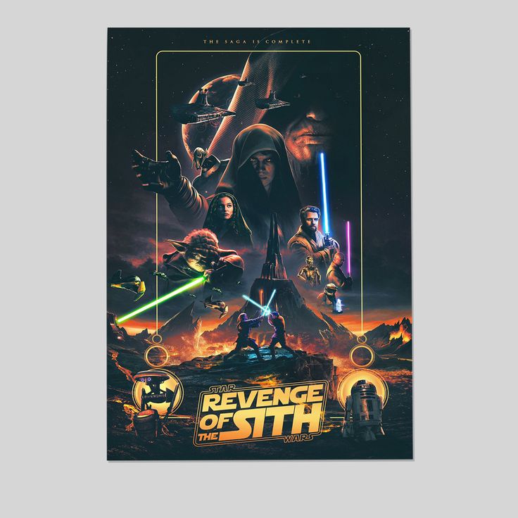 Star Wars Episode III Revenge of the Sith Movie Poster Size 24''x36''
