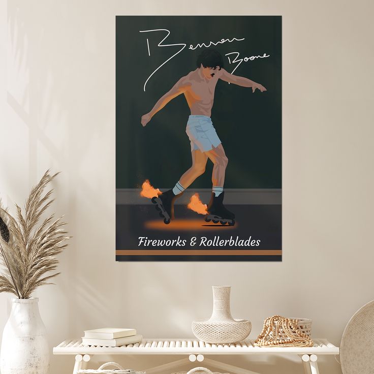 Music Poster- Benson Boone Poster - Vintage Style - Size 24x36