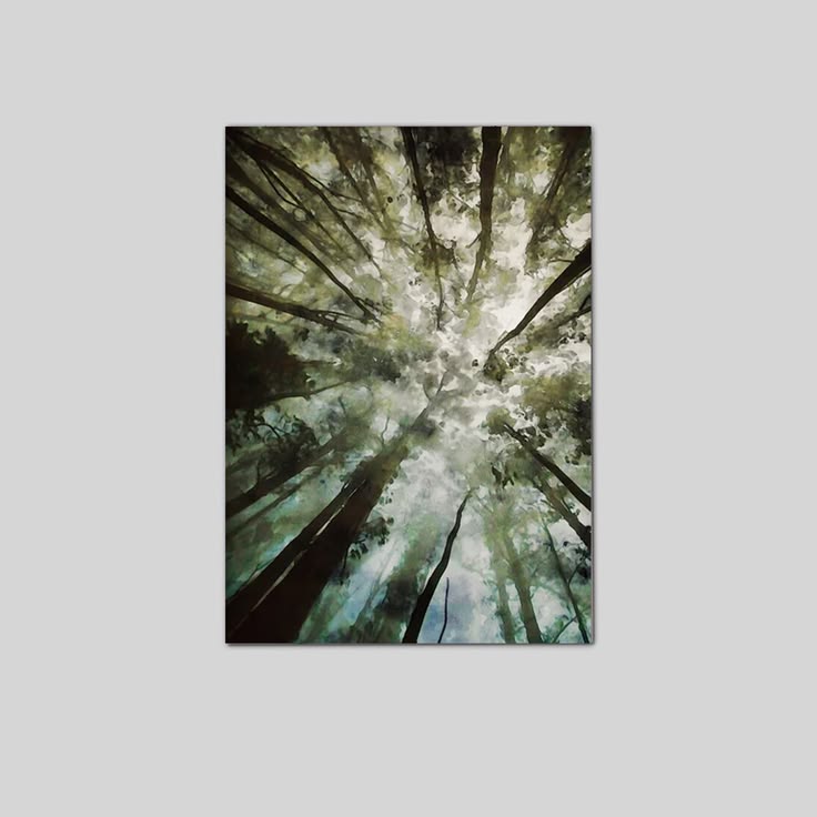 Nature Forest Home Decor Wall Art Poster Full Size 24''x36''