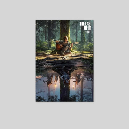 The Last of Us Part II Poster - Forest Reflection Scene Poster Size 24''x36''