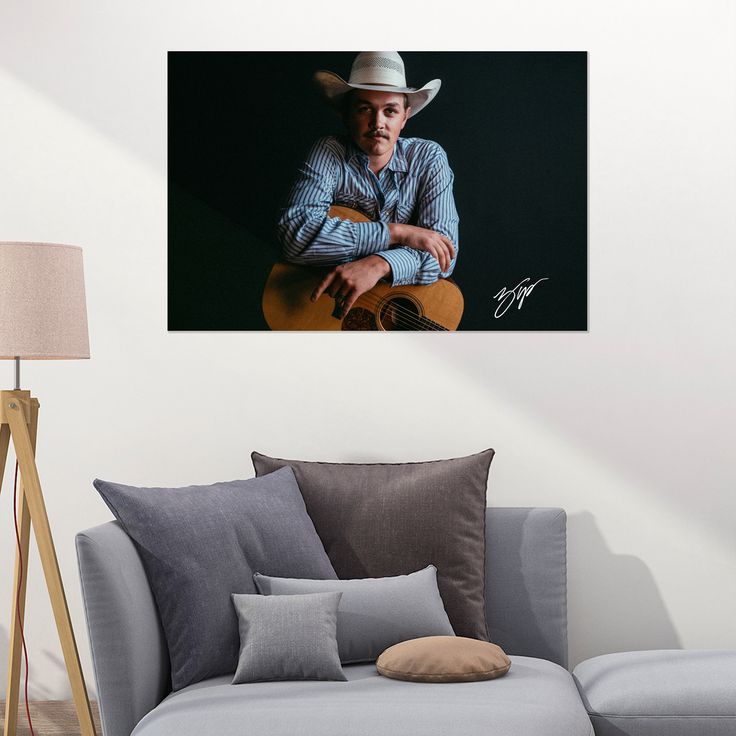 Music Poster- Zach Top Poster - Vintage Style - Size 24x36