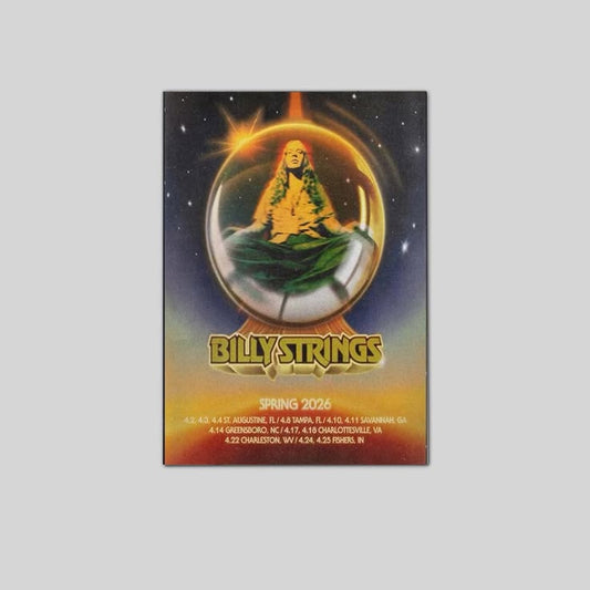 Vintage Style Billy Strings Spring 2026 Tour Poster Full Size 24''x36''