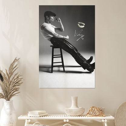 Yungblud “Shattered State” Splatter Deluxe Vinyl + Kissed Leaning B&W Poster Size 24''x36''