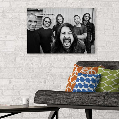 Foo Fighters Music Poster Wall Art Measures Size 24''x36''