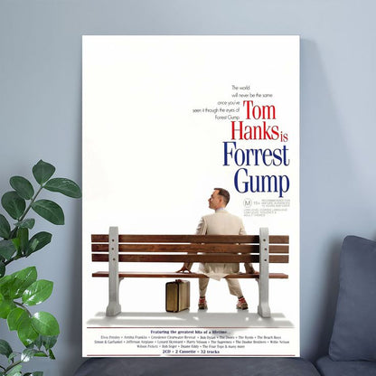 FORREST GUMP TOM HANKS OFFICIAL ORIGINAL 90s MOVIE POSTER Size 24''x36''