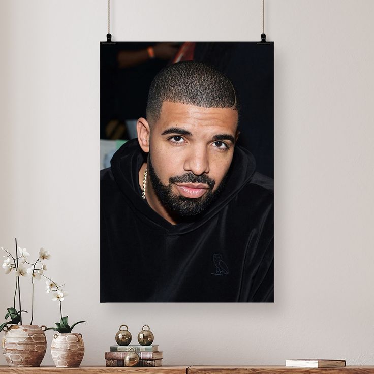 Music Poster Drake Celebrity Movie Actress Singer Artist Wall Art Home Decor Size 24''x36''