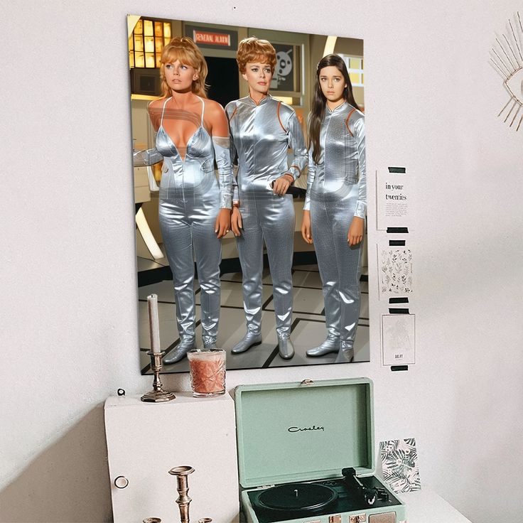 Lost in space Judy, Maureen, Penny Robinson Photo Print Size 24''x36''