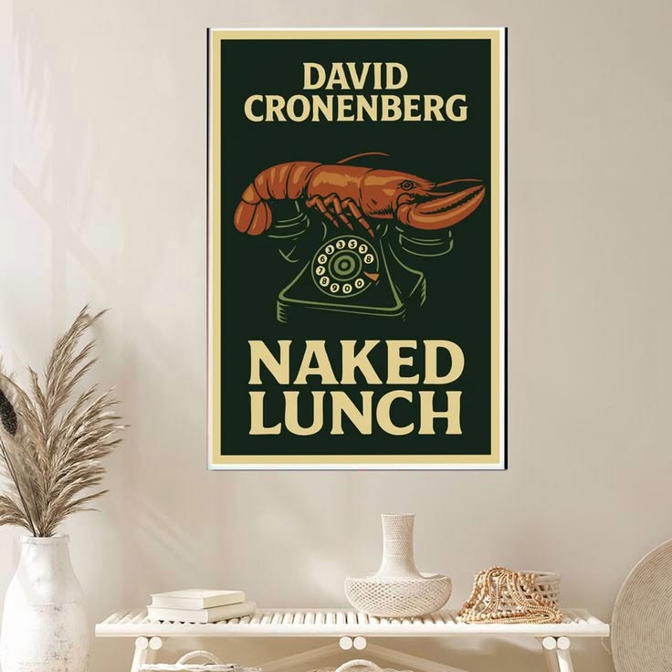 Vintage Naked Lunch Poster Full Size 24''x36''