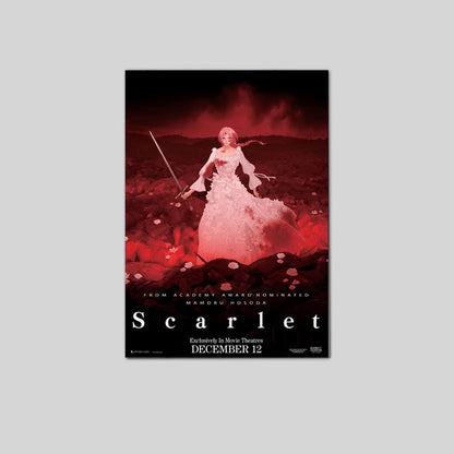Scarlet (2025) Movie Poster Wall Art Print Home Decor Poster Size 24''x36''