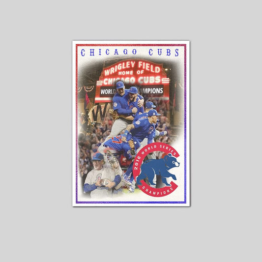 Chicago Cubs 2016 World Series - Poster Size 24''x36''