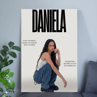 Daniela KATSEYE poster Size 24''x36'