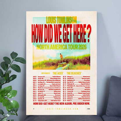 The Beaches How Did We Get Here North America Tour 2026 Size 24''x36''