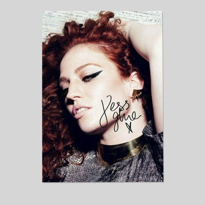JESS GLYNNE AUTOGRAPH SIGNED PP PHOTO POSTER Retro Style - Size 24''x36''