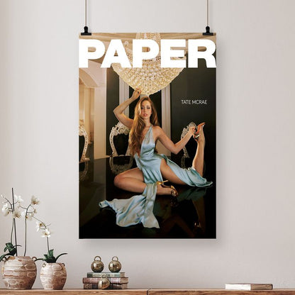 Tate McRae On The Cover Of PAPER Magazine 2025 Poster Size 24''x36''