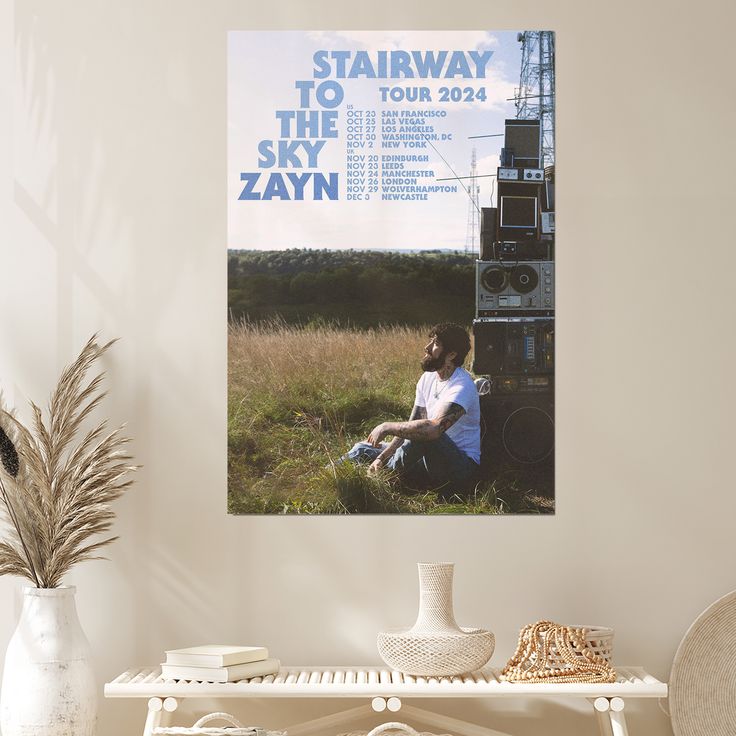 Poster Zayn Malik STAIRWAY TO THE SKY TOUR Size 24''x36''