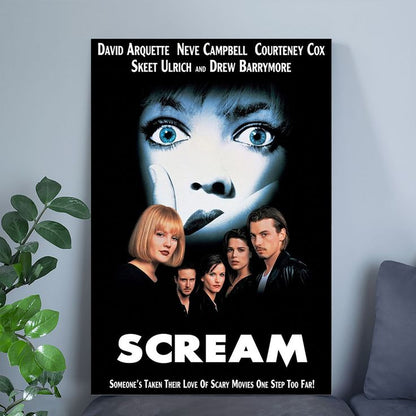 SCREAM Movie Poster Horror Wes Craven Size 24''x36''