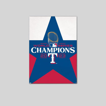 Texas Rangers - 2023 World Series Team Logo - Poster Size 24''x36''