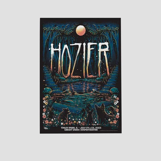 Music Poster- Hozi..er Show Tinley Park, IL 25 July 2025 Poster - Vintage Style - Size 24x36
