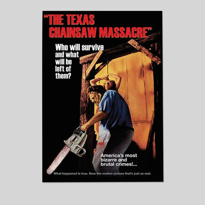Texas Chainsaw Massacre Poster Perfect Texas Chainsaw Massacre Poster for Room Decor Size 24''x36''