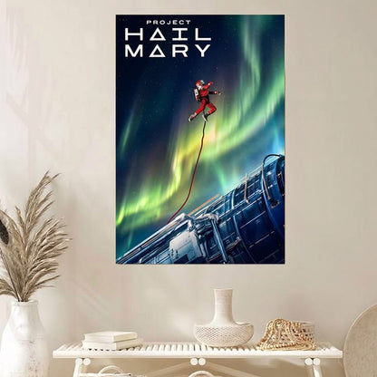 Project Hail Mary Poster Bundle, Sci-Fi Space Wall Art Set