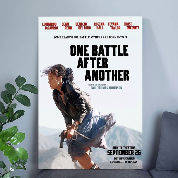 One Battle After Another Collector's Movie Poster Size 24''x36''