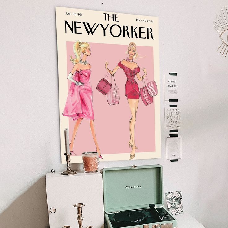 The New Yorker Poster - June 25, 1991 Fashion Edition Size 24''x36''
